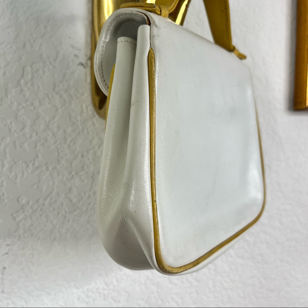 GUCCI Mini Top Handle VTG Leather 60s Bag - Picture 5 of 10